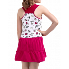 Платье Head Tennis Dress Girls G (Малиновый)