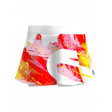Юбка Bidi Badu Wild Arts Printed Wavy G (Белый/Мультиколор)