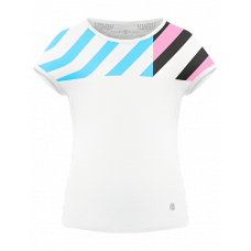 Футболка Poivre Blanc Zebra Pop Shirt G (Белый/Мультиколор)
