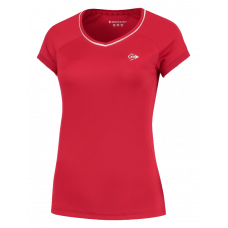 Футболка Dunlop Club Line Crew Tee W (Красный)