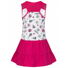 Платье Head Tennis Dress Girls G (Малиновый)
