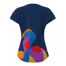 Футболка Bidi Badu с рукавом Twiggy W (Dark Blue/Mixed)
