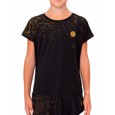 Футболка Bidi Badu Paris 2024 G (Black/Gold)
