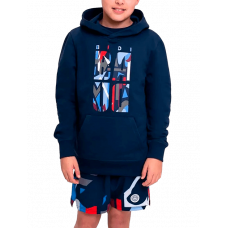 Худи Bidi Badu New York 2024 Chill B (Dark Blue/Red/Blue)