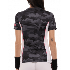 Футболка Hydrogen Camo Tech T-Shirt W (Anthracite Camouflage/White/Fuchsia Fluo)