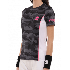 Футболка Hydrogen Camo Tech T-Shirt W (Anthracite Camouflage/White/Fuchsia Fluo)