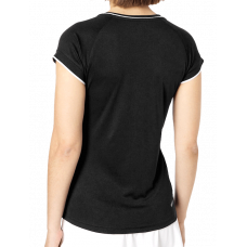 Футболка Dunlop Crew T-Shirt W (Черный)