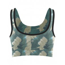 Топ Poivre Blanc Crop Top W (Зеленый/Черный)