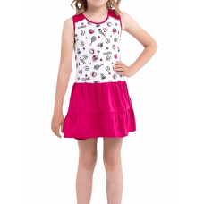 Платье Head Tennis Dress Girls G (Малиновый)