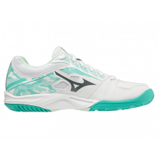 Кроссовки женские Mizuno Breakshot 3 (White/Aquamarine)