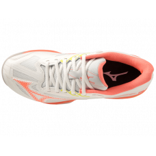 Кроссовки женские Mizuno Exceed Light 2 (White/Fusion Coral/Sulphur Spring)