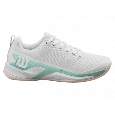 Кроссовки женские Wilson Rush Pro 4.5 W (White/Surf Spray/Tofu)