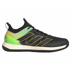 Кроссовки мужские Adidas Adizero Ubersonic 4 M Clay (Черный/Зеленый)