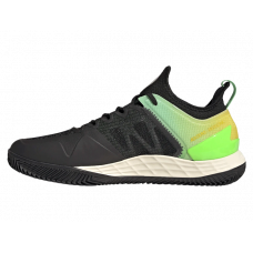Кроссовки мужские Adidas Adizero Ubersonic 4 M Clay (Черный/Зеленый)