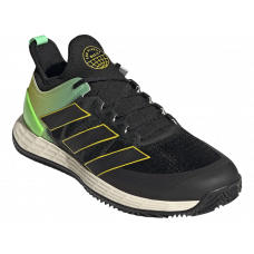 Кроссовки мужские Adidas Adizero Ubersonic 4 M Clay (Черный/Зеленый)