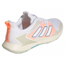 Кроссовки мужские Adidas Defiant Speed M (Белый/Голубой/Оранжевый)