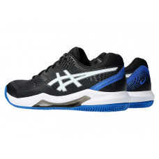 Кроссовки мужские Asics Gel-Dedicate 8 Clay (Black/Tuna Blue)
