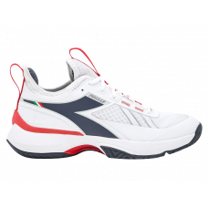Кроссовки мужские Diadora Finale W AG (White/Blue Corsair/Fiery Red)