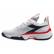 Кроссовки мужские Diadora Finale W AG (White/Blue Corsair/Fiery Red)