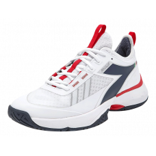 Кроссовки мужские Diadora Finale W AG (White/Blue Corsair/Fiery Red)