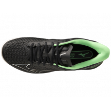 Кроссовки мужские Mizuno Exceed Tour 5 (Black/Silver/Techno Green )