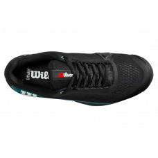 Кроссовки мужские Wilson Rush Pro 4.0 M (Black/Black/Deep Teal)