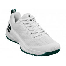 Кроссовки мужские Wilson Rush Pro 4.5 M (White/White/Aventurine)