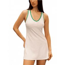 Платье FortyLove С контрастными шортами W (White/Green)