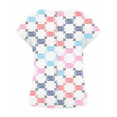 Футболка Poivre Blanc Monogram Shirt G (Мультиколор)