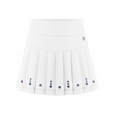 Юбка Poivre Blanc Eylets Skort G (Белый)
