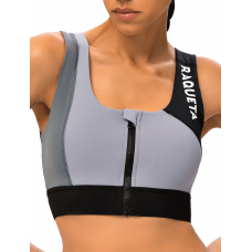 Топ Raqueta Zip 23, Bright and Black W (Multicolor)