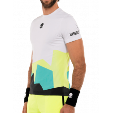 Футболка Hydrogen Mountains Tech T-Shirt M (White/Yellow Fluo/Green/Black)