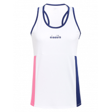 Топ Diadora L Core Tank W (Белый/Синий/Красный)
