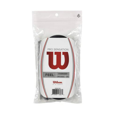 Намотка Wilson Pro Overgrip Sensation Black 30 штук