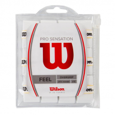 Намотка Wilson Pro Overgrip Sensation White 12 штук