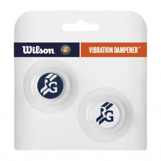 Виброгаситель Wilson Roland Garros White/Blue 2 штуки