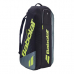Сумка Babolat Pure Aero X6 Metallic Grey/Black/Fluo Yellow