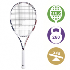 Теннисная ракетка Babolat Boost Drive White/Coral