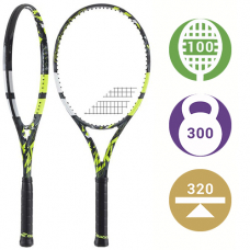 Теннисная ракетка Babolat Pure Aero 2023 (c натянутой струной)