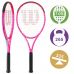 Теннисная ракетка Wilson Burn 105S Pink V6 (2026)