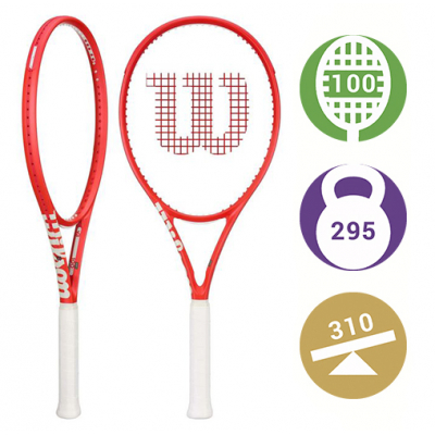 Теннисная ракетка Wilson Clash 100 V3.0 Reverse (2026)