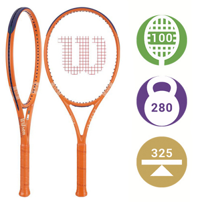 Теннисная ракетка Wilson Ultra 100L V5 Roland Garros (2026)