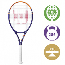 Теннисная ракетка Wilson Roland Garros Equipe HP 2023