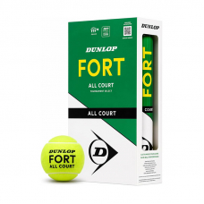 Теннисные мячи Dunlop Fort All Court 8 мячей (2 х 4) (Пластиковая банка)
