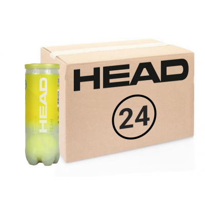 Теннисные мячи Head Team 72 мяча (24 по 3)