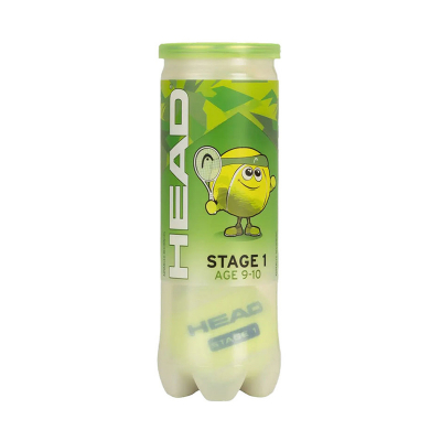 Теннисные мячи Head Stage 1 Green 3 мяча