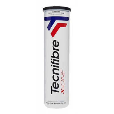 Теннисные мячи Tecnifibre X-One 4 мяча (пластиковая банка)