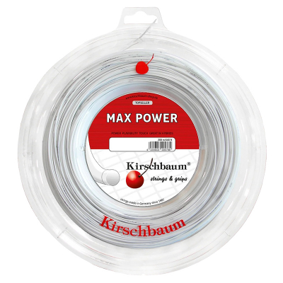 Теннисная струна Kirschbaum Max Power White 1.25 200 метров