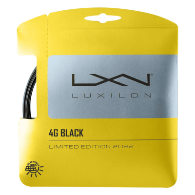 Теннисная струна Luxilon 4G Black 1.25 12 метров