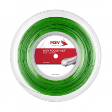 Теннисная струна MSV Focus-Hex Green 1.23 200 метров
